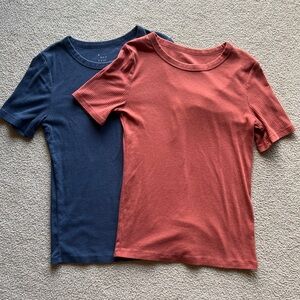 Ribbed T-shirt bundle